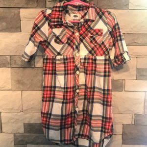 Old Navy Plaid dress 5T